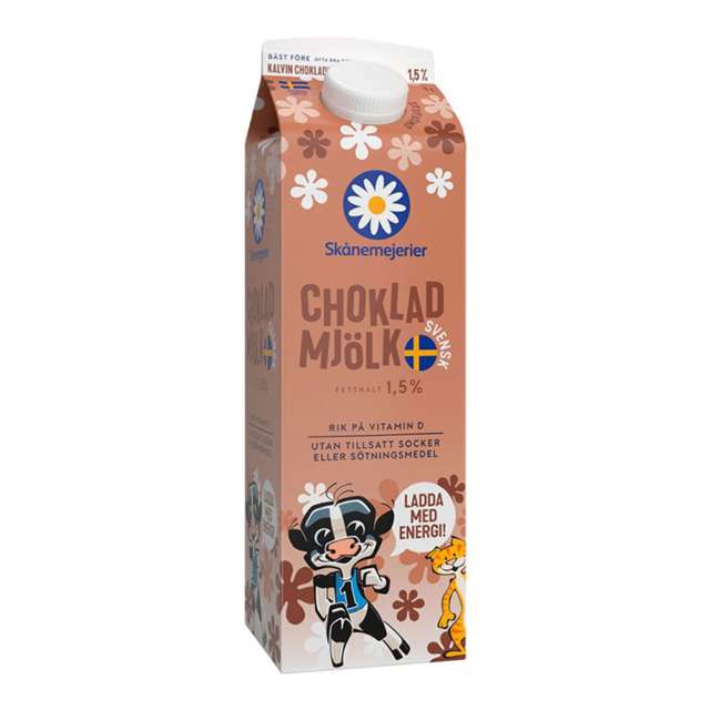 Mælkekarton fra Skånemejerier
