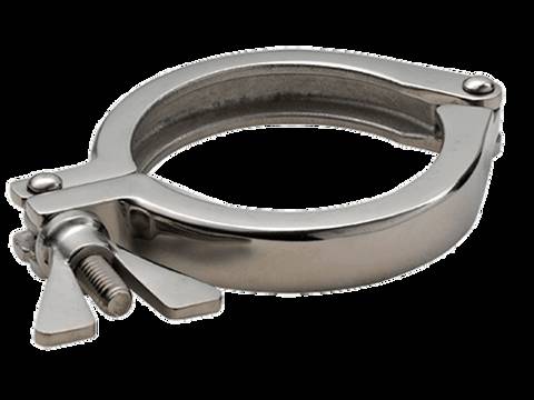 Vores rustfri DIN clamp spændering er fremstillet i rustfrit stål AISI 304. Bestil rustfri unions dele af kompromisløs kvalitet online hos Alfotech her