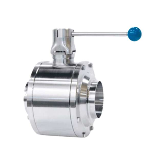 Sanitær kugleventil til fødevarer