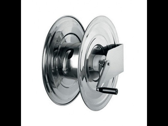 Alfotech's rustfrie slangeopruller AFT 9002-9620 AVM er af høj kvalitet og har manuel fjederoprulning. Passer til 1/2”, 3/4” og 1” slange (max 35m længde).