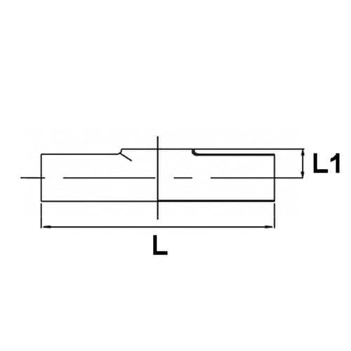 T-stykke, DS/SMS, kort gren