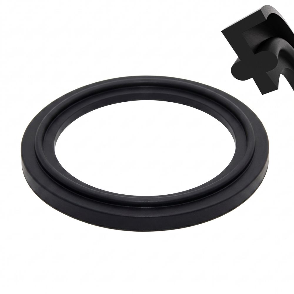 Clamp-unionspakning, EPDM, ASME-BPE, med læbe