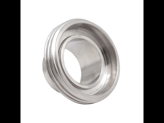 Hygiejnisk og rustfri DIN svejsenippel velegnet til sikker påsvejsning på ISO rør. Ideel til levnedsmiddelindustrien. Køb her.