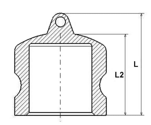 Camlock-prop, type DP