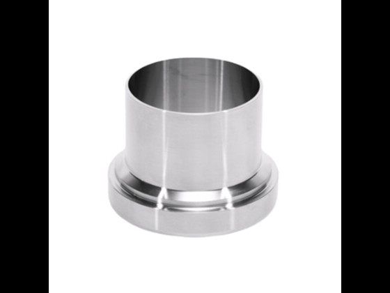 Vores aseptiske svejsekrave er fremstillet i rustfrit stål AISI 316L og følger standarden DIN 11864-1, serie C. Find fittings af højeste kvalitet online her.
