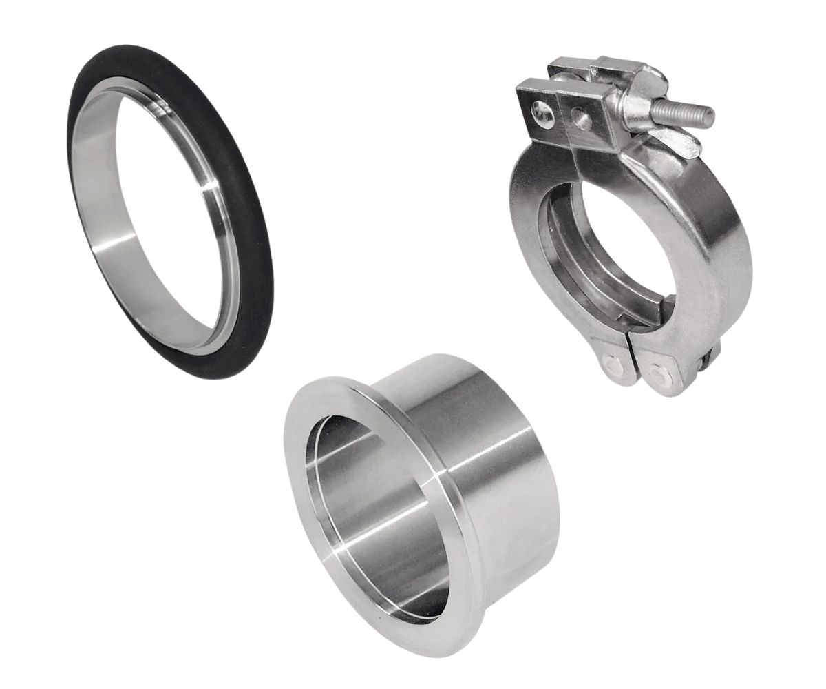 Vakuumfittings fremstillet i en uovertruffen kvalitet. Vi leverer kvalitetsprodukter og specialløsninger til procesindustrien. Find vores vakuum fittings her!