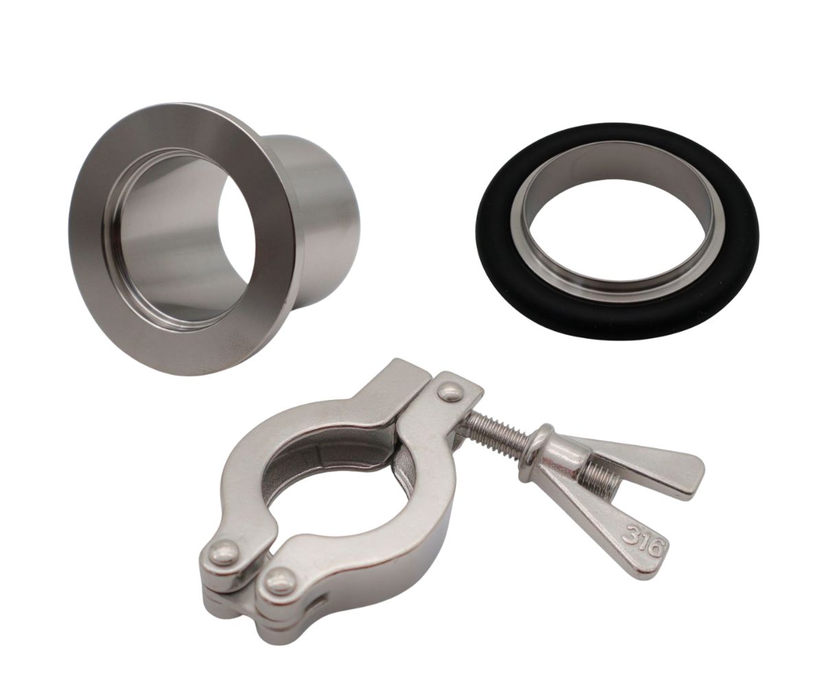 Vakuumfittings fremstillet i en uovertruffen kvalitet. Vi leverer kvalitetsprodukter og specialløsninger til procesindustrien. Find vores vakuum fittings her!