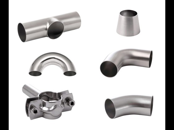 DIN svejsefittings til levnedsmiddelindustrien med høj hygiejnestandard. Rustfri og solide til sikker og holdbar sammenkobling. Se udvalget her!