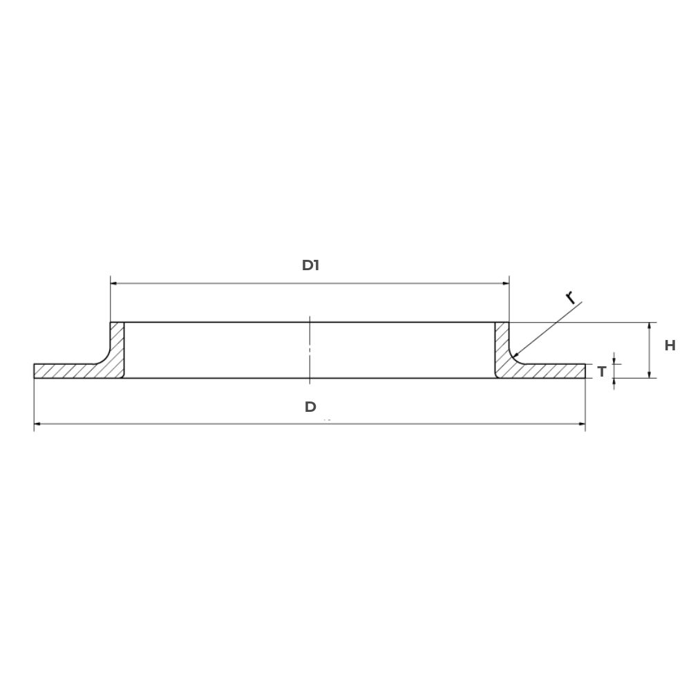 Svejsekrave ISO - N116
