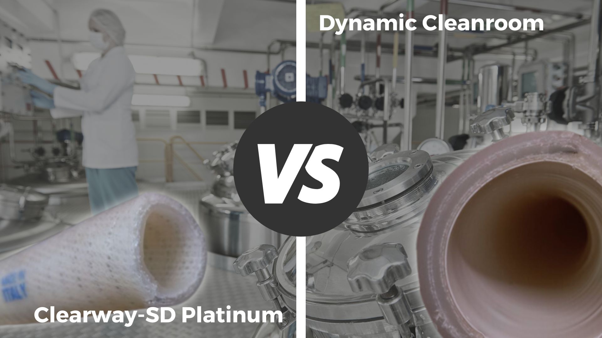 Pharma showdown: Clearway vs. Cleanroom