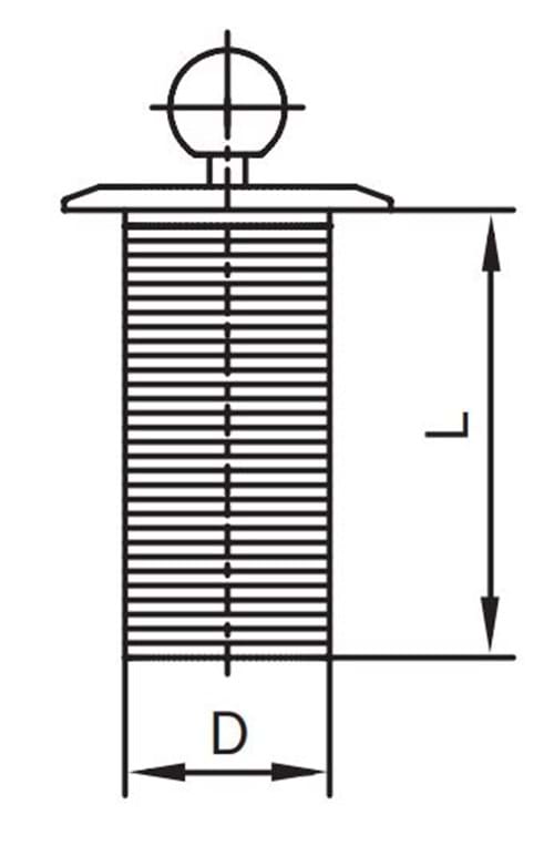 Filterindsats for smudsfilter, Y-type