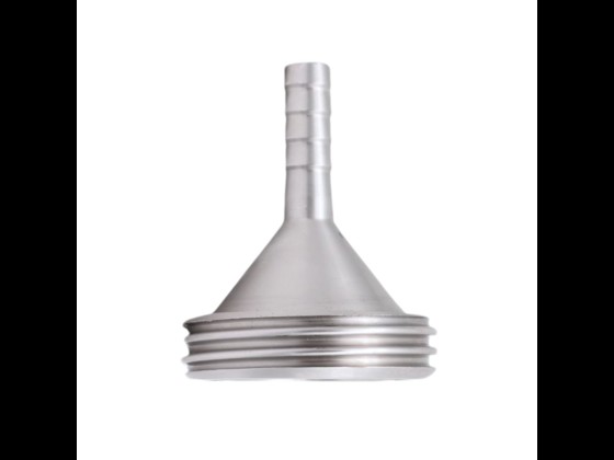 Vores rustfri DS nippel med slangestuds er fremstillet i rustfrit stål AISI 316. Bestil specialfittings af kompromisløs industriel kvalitet hos Alfotech her.