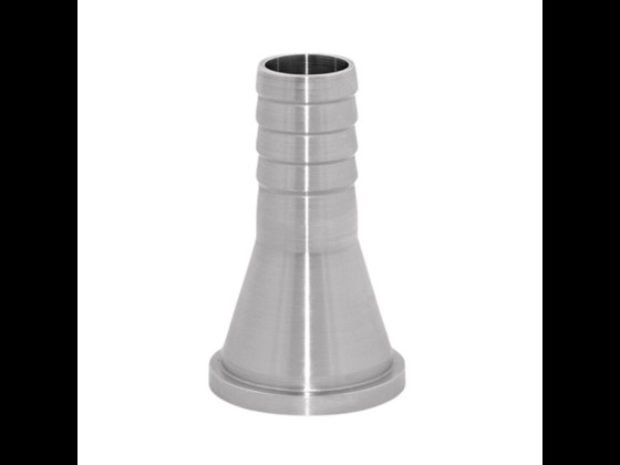 Vores rustfri DS krave med slangestuds er fremstillet i rustfrit stål AISI 316. Bestil specialfittings af kompromisløs industriel kvalitet hos Alfotech her.