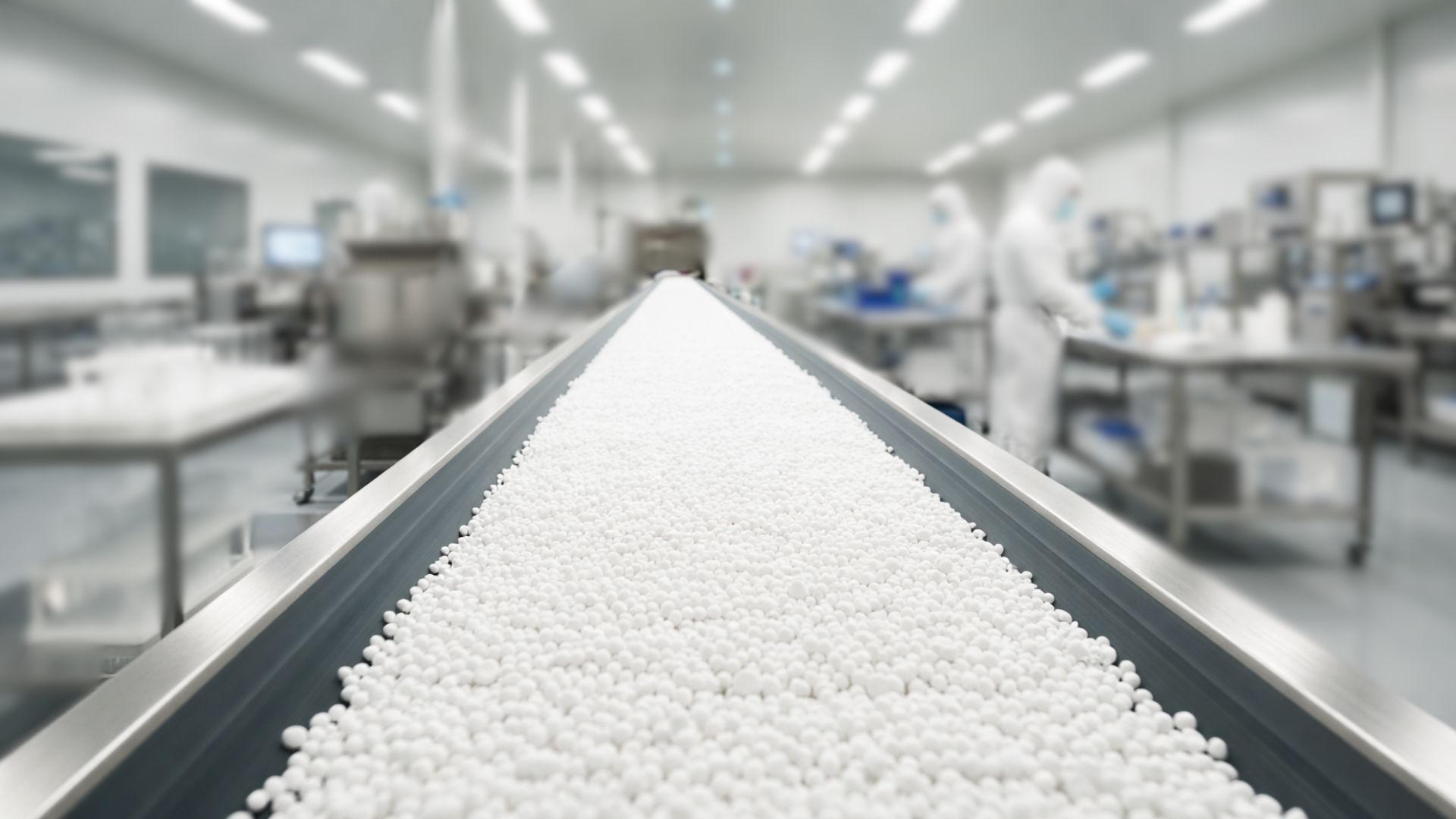 ptfe on a conveyor belt