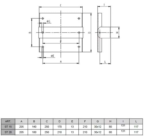 Svingbart vægbeslag til slangeopruller